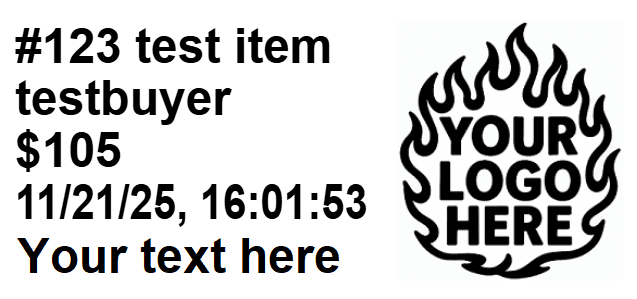 Hot-Label print preview